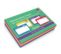 Ulassa Kudos Cards - 400 Kudo Cards DIN A7 - English Version - Awesome Card Set - Cartes pour augmenter l'éloge dans l'équipe - Cartes de remerciement, cartes d'éloge