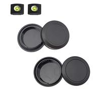 ULBTER Bouchon de corps et capuchon arrière d'objectif pour Canon EOS R100 R50 R50V R6 Mark III/II/I EOS R5 II/I EOS R EOS RP EOS R3 EOS R7 R8 EOS R10 et autres appareils photo Canon RF avec cache