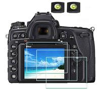 ULBTER Film de Protection d'Ecran pour Nikon D6 D850 D800 D750 D610 D600 D500 et Housse de Sabot, Protecteur Verre Trempé Optique 0,3mm Dureté 9H Anti-Rayure Anti-Trace Anti-Bulle -Lot de 3