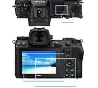 ULBTER Film de Protection d'Ecran pour Nikon Z 7II Z 6II Z7 II Z6 II + Écran supérieur Z 7 II Z 6 II Protecteur Verre Trempé Optique 0,3mm Dureté 9H Anti-Rayure Anti-Bulle -Lot de 4