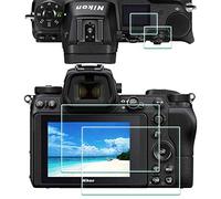 ULBTER Protection d'Ecran pour Nikon Z6 Z7 Z 6 Z 7-Lot de 2+2 Protecteur Verre Trempé Optique 0,3mm Dureté 9H Anti-Rayure Anti-Trace