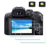 ULBTER Protection Ecran pour Canon EOS R10 EOSR10 LCD Verre Trempé Protecteur film Accessoires 0,3mm Dureté 9H Anti-Rayure Anti-Trace Anti-Bulle -Lot de 3