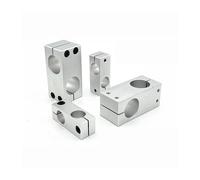 ULBTLUOYV 1 Support de siège Fixe à axe Optique Transversal, Support de roulement 6/8/10/12/14/15/16/18/20/25/30 mm(25X25mm)