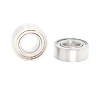 ULBTLUOYV 2PCS S685ZZ CB Air Bearing 5 x 11 x 5 mm ABEC-7 Roulements en céramique hybrides en acier inoxydable Moulinets de pêche S685ZZ 685ZZ Accessoires