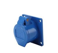 ULBTLUOYV Câble électrique DIY GO 32 A 3 Broches 2P+E, connecteur extérieur étanche, Prise Industrielle 220 V-240 V, boîte de jonction IP44(323)