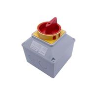 ULBTLUOYV Interrupteur à came rotatif LW26GS-25/2M avec boîtier étanche, arrêt et arrêt, contrôle principal de charge, 690 V, 25 A