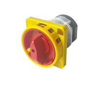 ULBTLUOYV Interrupteur combiné YMZ12-32/2GS, type cadenas, conversion, 2 vitesses, 2 sections, section centrale blanche