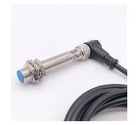 ULBTLUOYV Kit de détecteur de proximité inductif IP65 M12, Connexion à 4 Broches, câble PVC de 2 m, 2 mm, 4 mm, affleurant, Non affleurant, détection de métaux(Lj12a3-2 -2mm L,PNP NO)