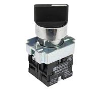 ULBTLUOYV Lot de 10 interrupteurs à Bouton-Poussoir SPDT à Verrouillage Automatique XB2-BD33 de 22 mm