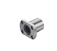 ULBTLUOYV Roulement linéaire LMH35UU (2 pièces, 2 coupes latérales, 35 x 52 x 70 mm, LMH 35UU, roulements linéaires avec bride ovale, roulements linéaires à billes LMH35UU)