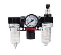 ULBTLUOYV Valve de contrôle de Filtre à air AC2000 Pressostat de compresseur Unité de Traitement d'air(Mpa and 2PCS PC8-02)