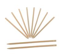 ULDIGI 10 Pièces Bamboo Fan Handles For Diy Crafts Natural Breathable Wooden For Wedding Fans Cultural Events And Creative Projects