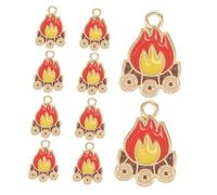 ULDIGI 10 Pièces Charmes de la boucle d'oreille Bijoux faisant des pendentifs ornement artisanal pendentifs de boucles d'oreilles Charmes bracelettes décoratifs