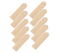 ULDIGI 10 Pièces Marque-pages à Décorer DIY Étiquettes Naturel Non Traité pour Bricolage Marque-pages à Peindre avec Bords Lisses et Coins Arrondis Cadeaux Personnalisés pour Lecture et