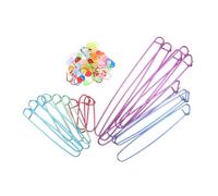 ULDIGI 118 Pièces Crochet Stitch Markers Kit With Locking Pins And Stitch Holders For Knitting And Crochet DIY Crafting Sweaters Socks Yarn Quilting