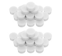 ULDIGI 120 Pièces palier roulement roulements rotatifs Fabrication de bijoux DIY Accessoires de pince à cheveux White