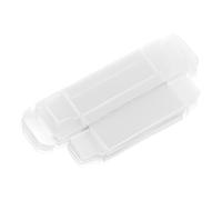 ULDIGI 120pièces Boîte De Rangement Transparente Pour Mini Jouets Vitrine Empilable Et Protège-objets