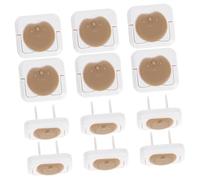 ULDIGI 12pièces Caches Prises Électriques Pour Couvercles De Sécurité Pour Protection Des Installation Facile Et Rapide Adapté Aux Maisons Écoles Et Jardins Couverture