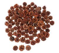 ULDIGI 130 Pièces Mini Natural Pine Cones Small Fall Pinecone Ornaments for DIY Crafts Thanksgiving Christmas Vase Fillers Seasonal Decorations