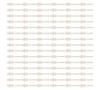 ULDIGI 150 Pièces DIY Stick Puppets Unfinished Wood People Shapes Paintable Wooden Craft Sticks For Kindergarten Classroom Creative Projects