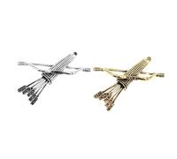 ULDIGI 2 pièces Broche Vintage Arc et Flèche Lot de Épingles pour Costume Homme Petite Broche Décorative Élégante Accessoire Léger pour Fête et Quotidien
