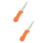 ULDIGI 2 Pièces Couteau à découper citrouille outil de détail citrouille sculpteur de jackolantern bricolage halloween activités manuelles halloween outil de sculpture Acier inoxydable