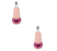 ULDIGI 2 Pièces trousse de soins costume d'enfant en bas âge coupe-ongles nouveau-né trousse bébé kit de soin des ongles coupe-ongles enfants ciseaux bebe coupe ongle bebe rose