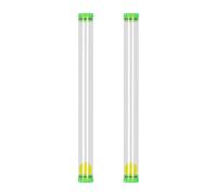 ULDIGI 2 Pièces Tube Transparent Rigide pour Flotteurs de Pêche, Cylindre | Plastique et Mousse, Ouverture Facile, Protection Simple, pour Pêche en Plein Air et Camping Couleur Aléatoire