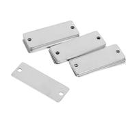 ULDIGI 20 Médailles Vierges Pour La Création De Bijoux Médailles Pour Animaux De Compagnie Étiquettes Vierges Gravées