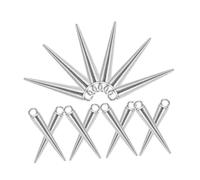 ULDIGI 20 pièces Breloques Cône Alliage Léger pour Création Bijoux DIY Pendentif Collier Femme Accessoires