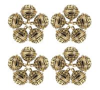 ULDIGI 20 Pièces Clochettes Vintage Alliage Petites Breloques Suspendues pour Bijoux Décorations DIY Maison Jardin et Accessoires Crafts