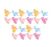 ULDIGI 20 Pièces Mini Figurine Dinosaure Lumineuse en Résine | Décor Miniature pour Micro Paysage, Effet Lumineux, Style Cartoon Délicat, Pièce Compacte pour Arrangement