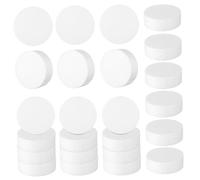 ULDIGI 24 Pièces Lot de Cylindres Mousse Ronds Disques Haute Densité pour Loisirs Créatifs Décoration Gâteaux Sculpture DIY