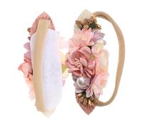 ULDIGI 2pièces Bandeau Garçon Fille Floral Bandeau Né Coiffe Garçon Fille Tendances