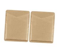 ULDIGI 2pièces Porte-Cartes Adhésif pour Téléphone Lot de Pochette PU pour Cartes Bancaires Et Identités Pratique Et Sécurisé Rangement