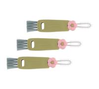 ULDIGI 3 pièces Lot Brosses Nettoyage Couvercles et Bouteilles Brosse Multifonction pour Espaces Restreints Outil Portable pour Nettoyage Couvercle Tasse et Bouteille Poils Durables et