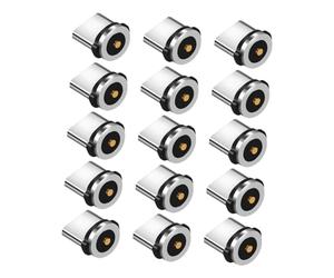 ULDIGI 30 Pièces Câble De Chargement Magnétique Câble Usb Magnétique Connecteur Câbles De Charge Chargeur De Type c Adaptateur Chargeur De Téléphone Voiture Cordons Aluminium