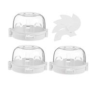 ULDIGI 3pièces Couvercles De Pour Boutons De Cuisinière à Verrouillage De Sécurité Pour Accessoires De Sécurisation Pour Cuisine Prévention Fuites De