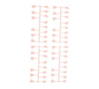 ULDIGI 4 Ensembles Miniature Doll Hands Plastic Craft Parts for DIY Doll Making and Art Projects Realistic Tiny Puppet Accessories
