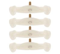 ULDIGI 4 Pieds De Repose-épaule De Violon En Caoutchouc - Pieds Coussin D'épaule Rechange Avec Vis Pour Violons Tailles 1/4 Et 1/8 - Accessoires Antidérapants Pour Sessions Jeu Longues