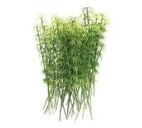 ULDIGI 40 pièces Miniature Bambou Artificiel Modèles Plastique pour Maquette Paysage Décor Jardin Micro Paysage Verdure Miniature Réaliste