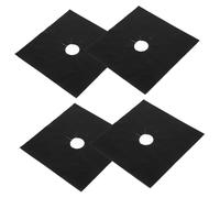 ULDIGI 4pièces Protège Gazinière Lot De Protections Pour Brûleur De Cuisinière à Gaz Couvercles Antiadhésifs Couvercle De Cuisinière à Gaz Revêtements De Brûleur