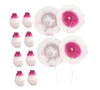 ULDIGI 50 pièces Manchons de Lampe à Gaz pour Lanternes et Kérosène Accessoires et Portables pour Éclairage Camping Extérieur