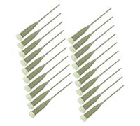 ULDIGI 50 pièces Tubes Eau Verts avec Bouchons pour Fleurs Tubes Allongés pour Hydratation et Greffe de Tiges Accessoires pour Arrangements Floraux Frais