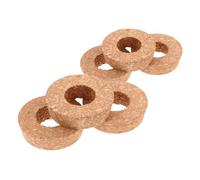 ULDIGI 6 pièces Lot de Couvercles Liège pour Vases Hydroponiques Verre Transparent avec Trou Central Supports Propagation Murale pour Mini Jardins et Plantes Succulentes