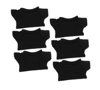 ULDIGI 6 Pièces Shirt Ours Douillet pour Peluches et Ours Peluche Vêtements Basique pour Création DIY Accessoires pour Tenue Confortable et Stylée