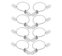 ULDIGI 8 Pièces Kit Ancrages Muraux Anti-basculement Meubles avec Équerres Robustes Sangles Sécurité Garçon Fille pour Armoires Commodes et Étagères Protection Anti-renversement