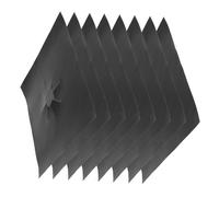 ULDIGI 8 pièces Protège Cuisinière Gaz Huile Réutilisable Couvre Brûleurs Carrés Facile à Nettoyer Protection Plaques Cuisson Polyvalente