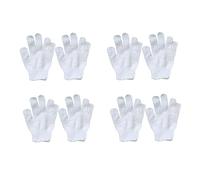 ULDIGI 8Pièces Garçon Fille Serviette de Bain Exfoliante à Bulles Colorées Design et Réversible pour Nettoyage de Peau
