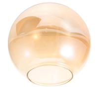 ULDIGI Abat-Jour Globe en Verre Transparent 130 MM Abat-Jour pour Lustre et Plafonnier, Installation Facile, Adapté au Salon Bureau